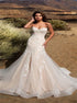 Sweetheart Mermaid Lace Wedding Dress LBQW0073